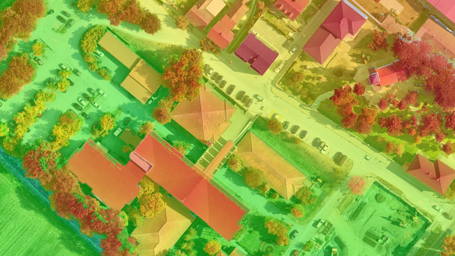 LIDAR oblak tačaka – Dom zdravlja Inđija